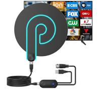 2026 Digital TV Antenna for Smart TV Indoor with Signal Booster | Digital TV Antenna for Smart TV Indoor 600+Mile Long Range Reception, Long Range Reception, Support 4K 1080P