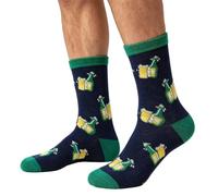 2026 Dirndl Socks, Cuddly Socks, Unisex Leisure Socks with Beer Mug Motif, Original Socks for Everyday Use and as a Gift