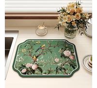 2026 Dish Drying Mat for Kitchen Counter,11.8"x15.7" Small Dish Drying Mats,Multifunctional and Foldable Drainage Mat,DiatomiteMat Heat Resistant Mats with Anti-Slip Rubber Backed,for Home Decor