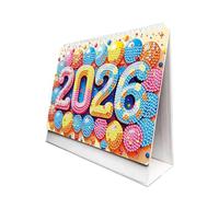 2026 DIY Diamond Art Painting Desk Calendar Monthly Flip Desktop Calendar With To Do List Monthly Planner From Jan 2026 To Dec For Home Office Planning