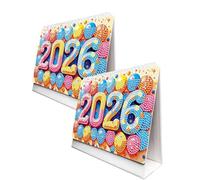 2026 DIY Diamond Art Painting Desk Calendar Monthly Flip Desktop Calendar With To Do List Monthly Planner From Jan 2026 To Dec For Home Office Planning