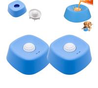 2026 Dog Bowl Feeder,Cat Lick Bowl Slow Feeder,Anti-Slip Pet Licking Bowl Interactive Entertained Ball-in Dog Slow Feeder Bowls for Multi-Pet Households (Blue 2 PCS)