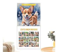 2026 Dog Calendar | Cute Artistic Note | Planner to Organize the Calendar - for Home Study Planning Workplace Desk Family Organization Table School Am