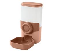 2026 Double Gravity Food Water Dispenser for Cages, 900 ml Hanging Pet Bowl Set | Spout Design/Green (Colour Varies) (A, 21 x 17 x 10.5 cm)