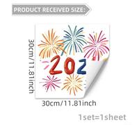 2026 Double Sided Window Stickers Featuring Vibrant Patterns For A Modern Minimalist Look Suitable In Many Indoor Spaces