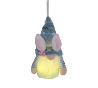 2026 Easter Decoration Figure with LED Lighting, Festive Easter Decoration for the Desk (B, One Size)
