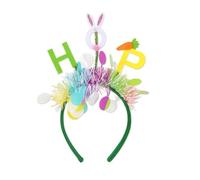 2026 Easter Party Hair Decor Rabbit Ear Headband Cartoon Coloful Photo Egg Easter G2A7 Rabbit Chick Ears Props Headban Happy