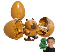 2026 Easter’s Latest Gift: Wind-Up Animal Hatching Surprise Egg, Hatch A Walking Surprise Eggs, Reusable Clockwork Fun Animal Toys,Perfect Tool for Entertaining Boys Girls Birthday (Capybara)