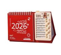 2026 Efficient Time Management Stands Up Desk Calendar Planner for Daily Goal Achievement and Auto Discipline Progress Time Management Calendar