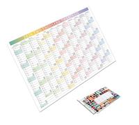 2026 English Wall Calendar For Daily Learning And Office Use With Premium Paper And Friendly Design Easy Wall Hanging Office Home Daily Planner Calendar