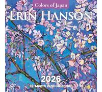 2026 Erin Hanson Calendar Colors of Japan Fine Art | Large Wall Calendar with Vibrant Impressionism Colors of Japan Paintings | Monthly Calendar for Office 12 x 24” Thick Paper | Art by Erin Hanson