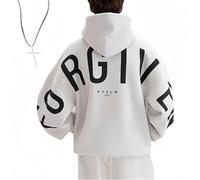 2026 Essential Hoodie Oversized Christian Heavyweight Faith Sweatshirt, Christian Heavyweight Hoodies Unisex (White,M)