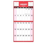 2026 Extra Large Print Calendar - Month to View Wall Planner - Easy Read Hanging Organiser for Elderly & Partially Sighted - Giant Print For Easy Reading