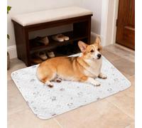 2026 Extra Large Washable Dog Crate Sofa or Dog Bed Reversible Blanket with Carry Handle Durable Training Mat for Small Medium Breed Puppies Indoor Outdoor (A, B)