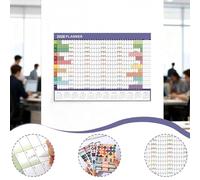 2026 Extra Large Yearly Wall Calendar - 29.1×20.5 Inches, One Page 12-Month Planner with Stickers, Thick Ink-Resistant Paper, Folded Large Paper Yearly Planner for School Office Business