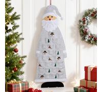 2026 Fabric Advent Calendar Reusable Advent Calendar Felt Wall Pockets | 24 Numbered Pockets 115 X 43 cm Soft Felt No Odour Bright Colours for Wall Display and Kids Gifts