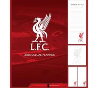 2026 FAMILY ORGANISER LIVERPOOL FC 4 COLUMN MONTH TO VIEW SQUARE WALL DELUXE PLANNER CALENDAR OFFICIAL PRODUCT
