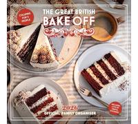 The Great British Bake Off Calendar 2026 - Family Organiser, 5-Column, Month-to-View, With Stickers