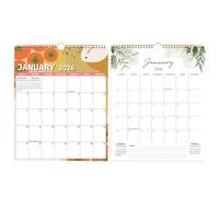 2026 Family Wall Calendar, Monthly Planner Organizer, 12 Month Schedule Planner With Weekly Management, 29.5x37cm Hanging Calendar | Kitchen Family Calndar For Home Office Classroom