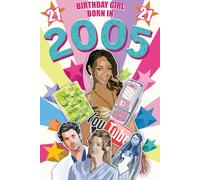 2026 Female Milestone Birthday Greeting Card for Her, Flashback Down Memory Lane, Fun Facts from the Year You Were Born (Born in 2005)
