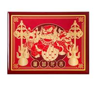 2026 Fengshui 3 Celestial Guardians Plaque With Ksiddigarbha's Implements Home Office Decorating Bring Good Luck w5703-1
