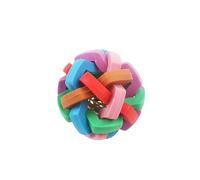 2026 Ferret Toy Set, Rubber Scratch Chew Toy, Built in Soft Coloured Grinding Rotating Toy, Interactive Sound Toy, Suitable for Ferret Cats to Train Their Teeth (B,