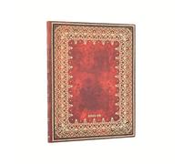 2026 Foiled (Old Leather Collection) Ultra 18-month Vertical Softcover Flexi Dayplanner 2025-2026 (Elastic Band Closure): Kalendarz 18-miesięczny