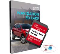 2026 for KIA Compact 4.X 32GB Soul Sorento Optima Vehicle Navigation GEN4 SD Card Update Europe UK Maps Sat Nav for Compact 4.X EUR