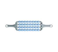 2026 Four Flexible Yoga Club for Sensory Training Muscle Relaxation (Blue, 46 x 9.5 x 3 cm)