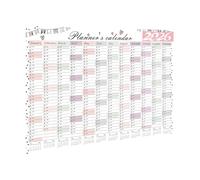 2026 Full Year Wall Calendar Large Format Paper Folded Design for Annual Planning and Home Decoration (White5, 74x52cm)