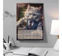 2026 Funny Cats Calendar, 2026 Funny Cats Wall Calendar with Monthly Planner | for Staff Management | Organization Scheduling Planning