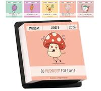 2026 Funny Motivational Desk Calendar | Perpetual Design with 365 Daily Humorous Uplifting Quotes, Daily Tear-Off Pun of The Day Jokes & Inspirational Quotes, Desk Decor for Coworkers/Student