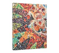 2026 Gaudi's Sun (Gaudi’s Mosaics) Ultra 12-month Day-at-a-Time Hardcover Flexi Dayplanner 2026 (Wrap Closure)