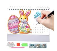 2026 Gem Art Desk Calendar | Monthly Planner From Jan 2026 to Dec - Personal Time Management Planner for Organizing Goals Appointments To-Do List