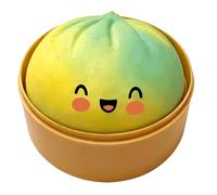 2026 Giant Glitter Dumpling, Giant Dumpling Squishy, Jumbo Dumpling Squishy Toy with Steamer Box, Fidget Sensory Toy, for Kids & Adults(A)