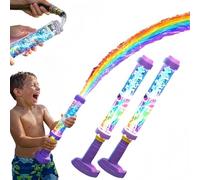 2026 Glowing Rainbow LED Water Blaster, Funny Firework Water Gun, Summer Toys for Pool Beach Backyard Water Fight, Summer Fun That Pops Like Magic(2Pcs)