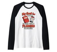 2026 Goal Stop Buying Unused Planners Funny Resolution Raglan Baseball Tee