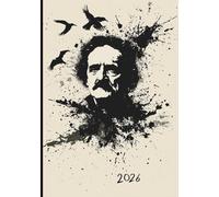 2026 Gothic Poe Planner: Edgar Allan Poe Quotes, Spooky Illustrations, Moon Phases, Holidays, Journal Paper