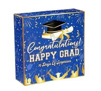 2026 Graduation Advent Box | 2026 Self-Assembly Fillable Advent | Empty Grad Calendar Box for Graduates,for Party Ceremony Event Celebration Graduates Students Adults