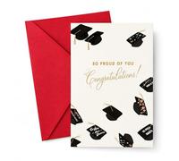 2026 Graduation Card with Envelope, Graduation Cards Female, Personalised Graduation Card with Blank Inside, Graduation Gifts for Daughter, Sister, Friend, Classmate, Graduation Celebration Keepsake