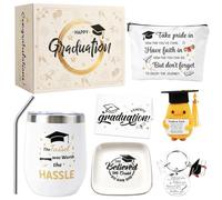 2026 Graduation Gift for her, Graduation Gifts for Graduates High School College Master Degree Grad Gift Basket Class of Congratulations Gifts for Daughter Granddaughter (Graduation Gifts Set B)