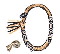 2026 Graduation Necklace - Class Graduation Ribbon Necklace, Double Tassel Pendant, Congratulations | 2026 Student Pendant for Women, Men, Seniors, College, High School, Photo Booth