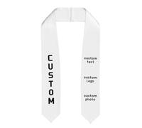 2026 Graduation Sash Personalised Your Design Honor Stole Customised Text Picture for University School Ceremony Gift Unisex