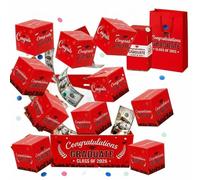 2026 Graduation Surprise Explosion Gift Box, Pop Up Money Explosion Gift Box Graduation, DIY Bouncy Confetti Card, Creative Memorable Present for High School College Class Celebration (#B,12Layer)