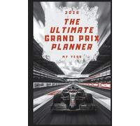 2026 Grand Prix Planner - Weekly & Monthly Organizer for F1 Fans: Classic B/W Saver Edition. Includes race-week highlights, predictions & results pages, month-by-month race tracking