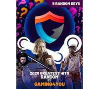 2026 Greatest Hits Random by Gaming4you 5 Keys (PC) - Steam Key - GLOBAL
