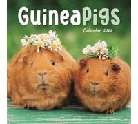 2026 Guinea Pigs Mini Wall Calendar