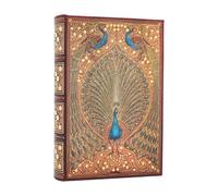 Paperblanks Dayplanner Hafiz's Peacocks (Sangorski & Sutcliffe) Mini 12-month Hardcover Flexi 2026