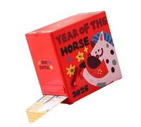 2026 Hand Operated Mechanical Desk Calendar with Cartoon Auto Discipline Trackers and Stick Note for Daily Planning Freelancers Calendar