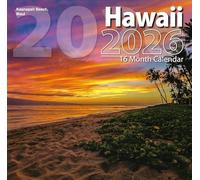 2026 Hawaii Full Size Wall Calendar for Planning, Scheduling, and Organizing